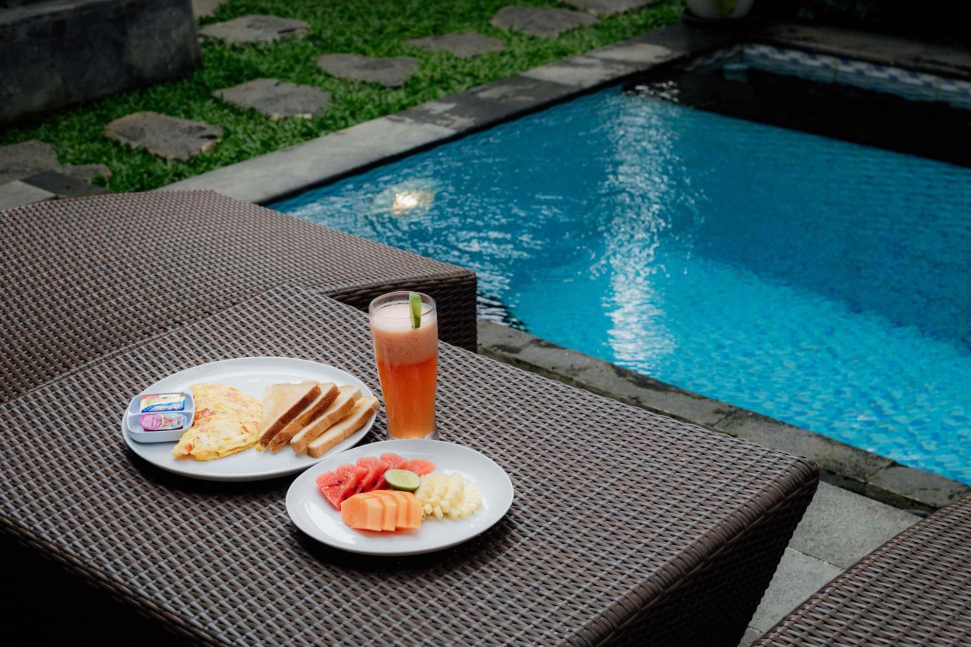 Ubud Mesari Private Pool Villa Exterior foto