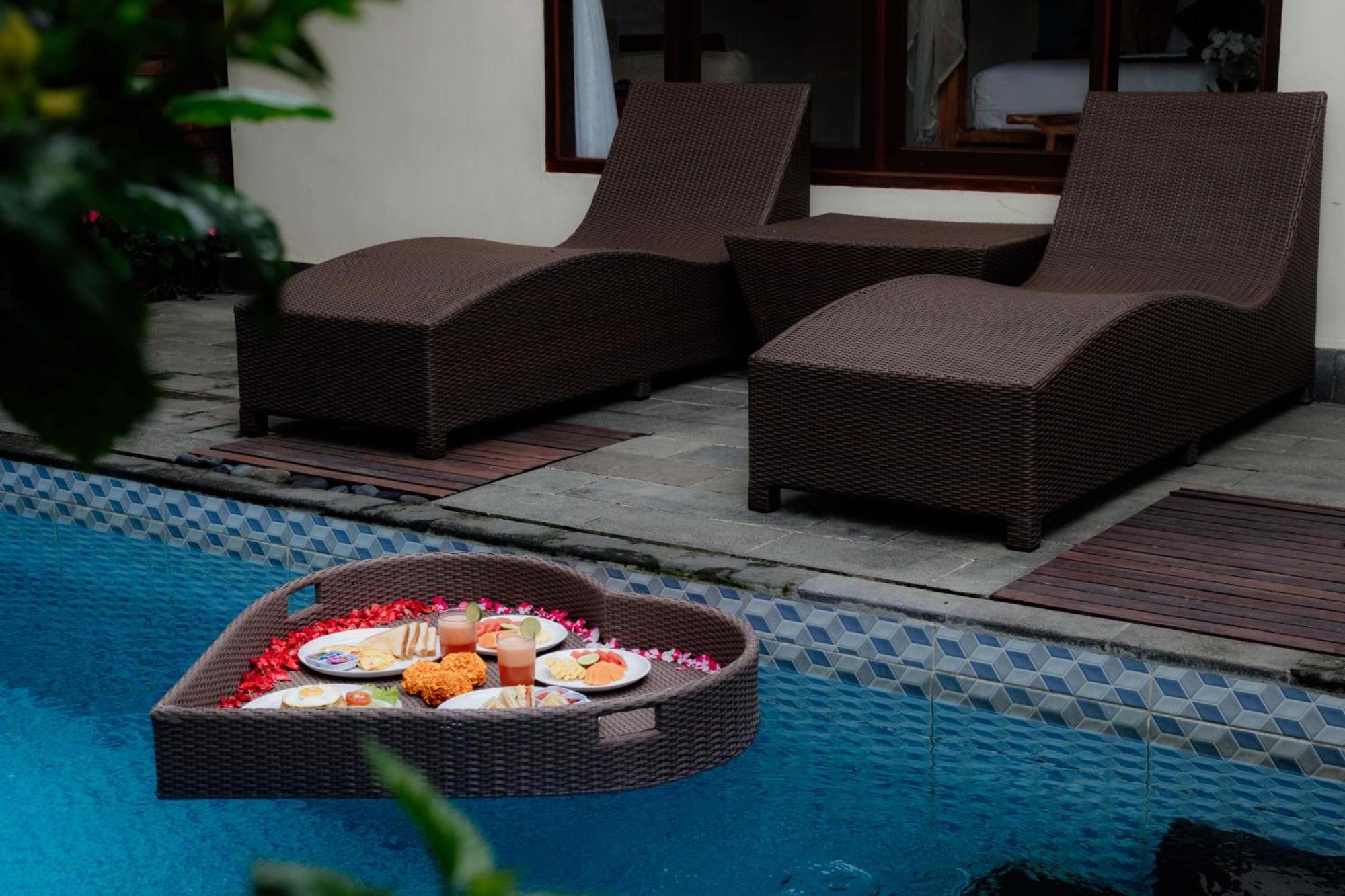 Ubud Mesari Private Pool Villa Exterior foto