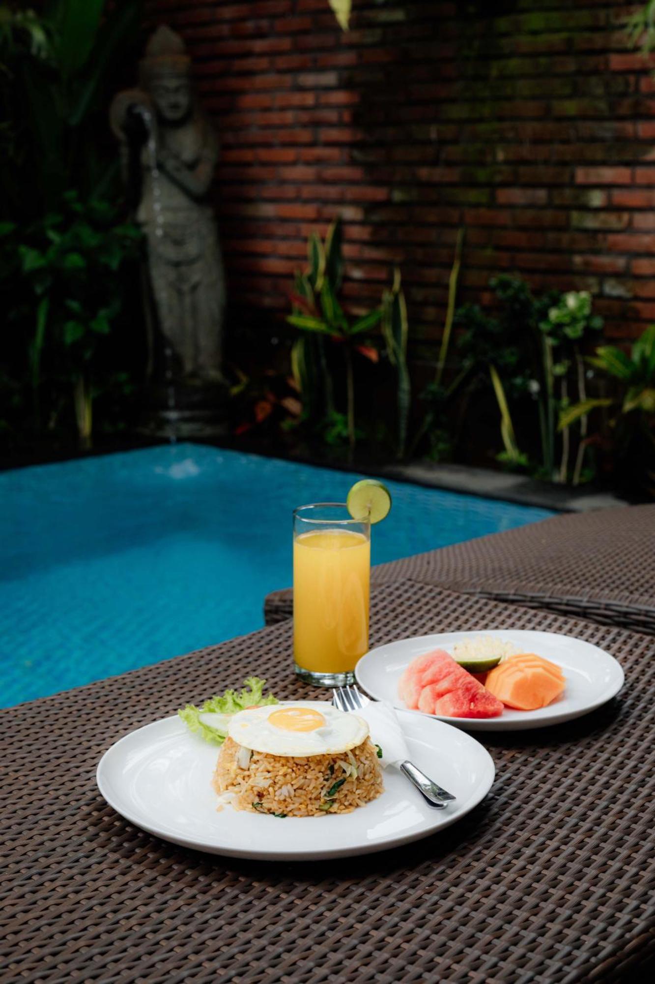Ubud Mesari Private Pool Villa Exterior foto