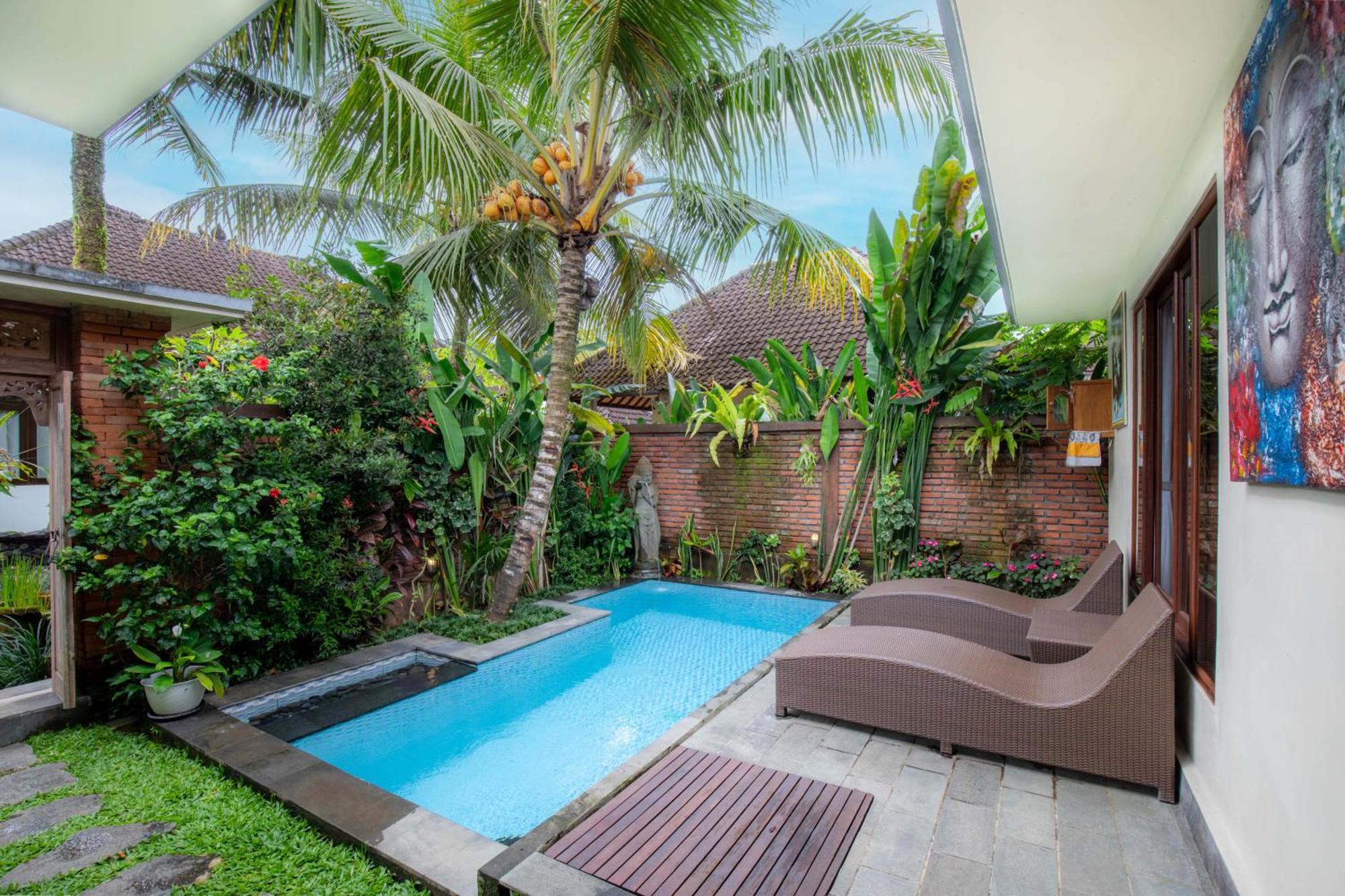 Ubud Mesari Private Pool Villa Exterior foto