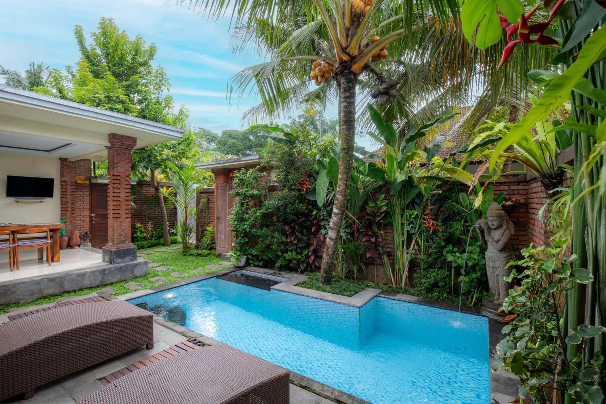 Ubud Mesari Private Pool Villa Exterior foto